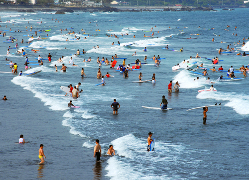 頭城海水浴場 阿助